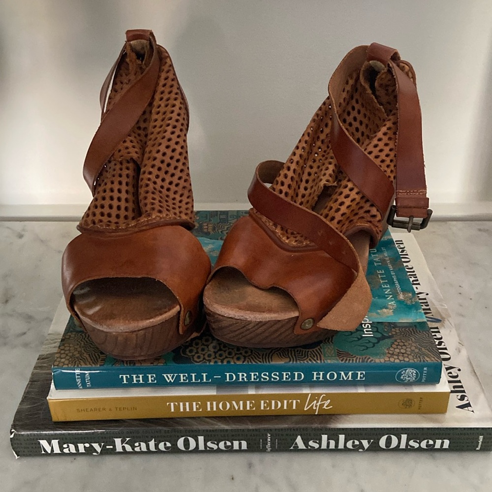 Free People Perforated Leather Clog